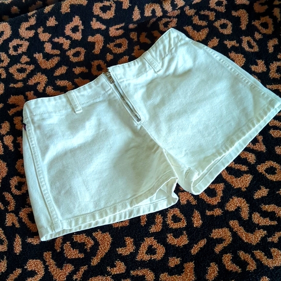 Ralph Lauren Pants - Vintage Ralph Lauren white jean short